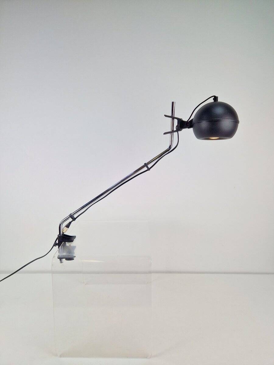 Vintage Space Age Clamp Desk Lamp, 1970s
