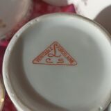 Coffee Serving Head - LCS - Roses, Carnations and Thistles