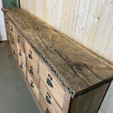 Workshop craft furniture with oak drawers early twentieth century