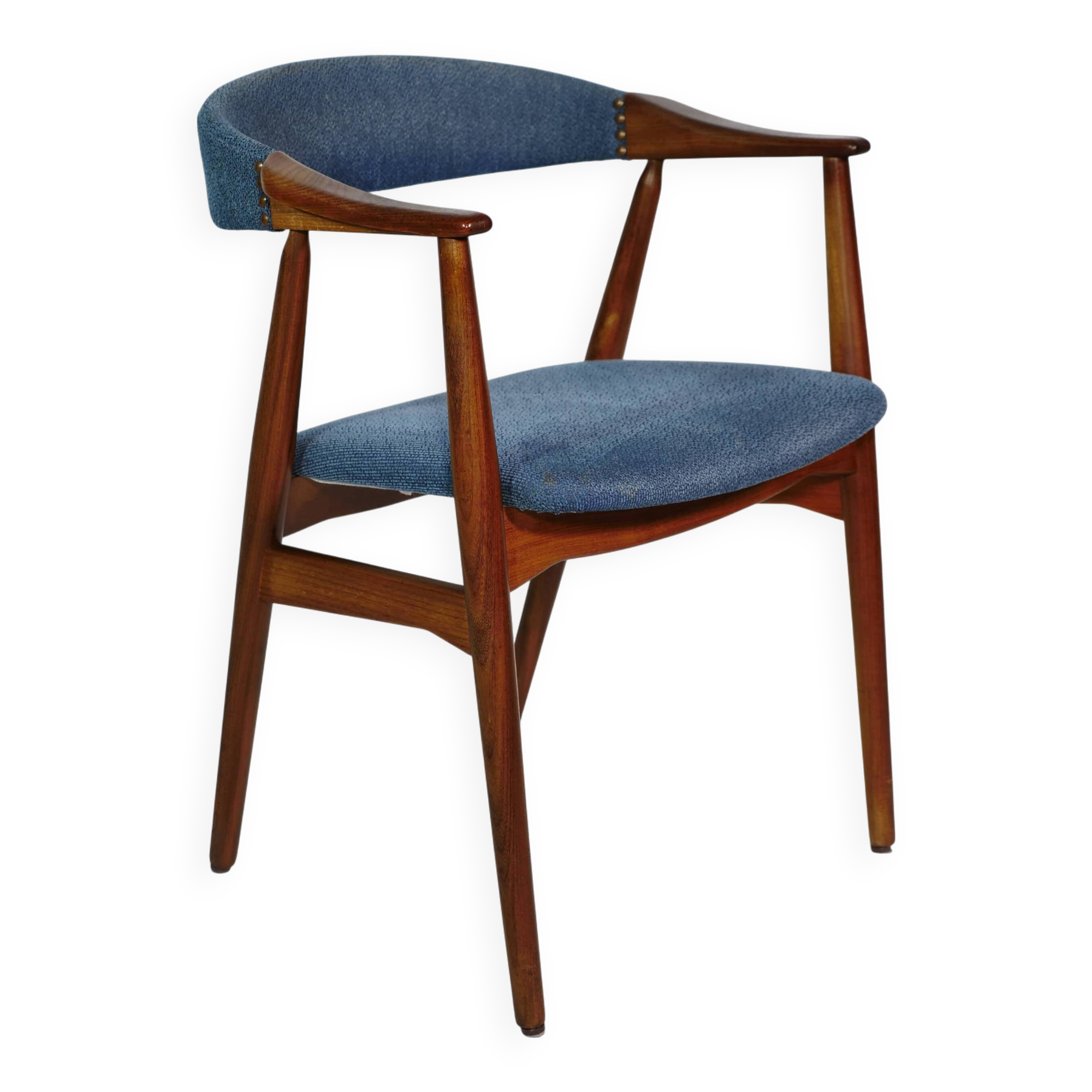 Danish design teak chair by thomas harlev for farstrup møbler