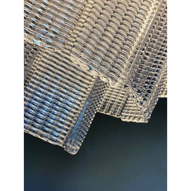Diamond Strips “Listelli” Murano Glass Flush Mount