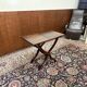 Classic English Folding Side Table