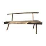 Brutalist farm bench