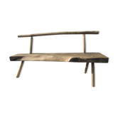 Brutalist farm bench