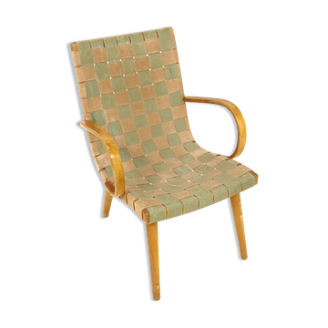 Scandinavian beech armchair, Sweden, 1970