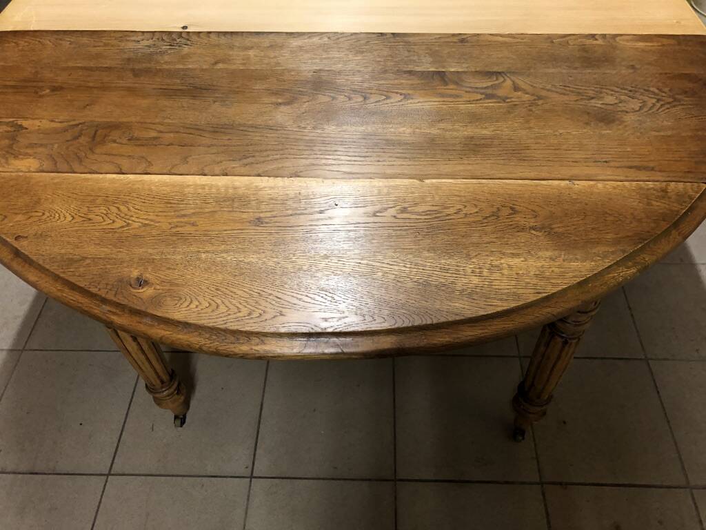 Table à rallonge