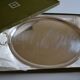 Christofle Silver-plated metal serving tray + box 64 x 42 cm