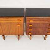 Vintage Nightstands 1970s, Set of 2