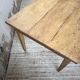 Pine and oak farmhouse table with multiple drawers, communal type, 240cm.