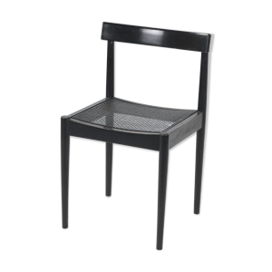 Chaise de bureau, bois en cannage,