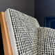 Restored vintage Scandinavian armchair – Casal Collection Tailleur fabric