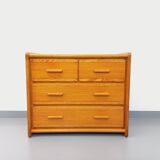 Commode en pin Gautier vintage des années 70 80