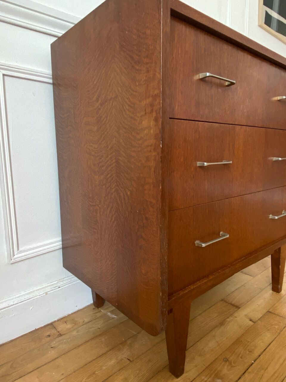 Vintage wooden chest of drawers