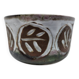 Albert Thiry stoneware ceramic pocket emptier from Vallauris, France, 1960