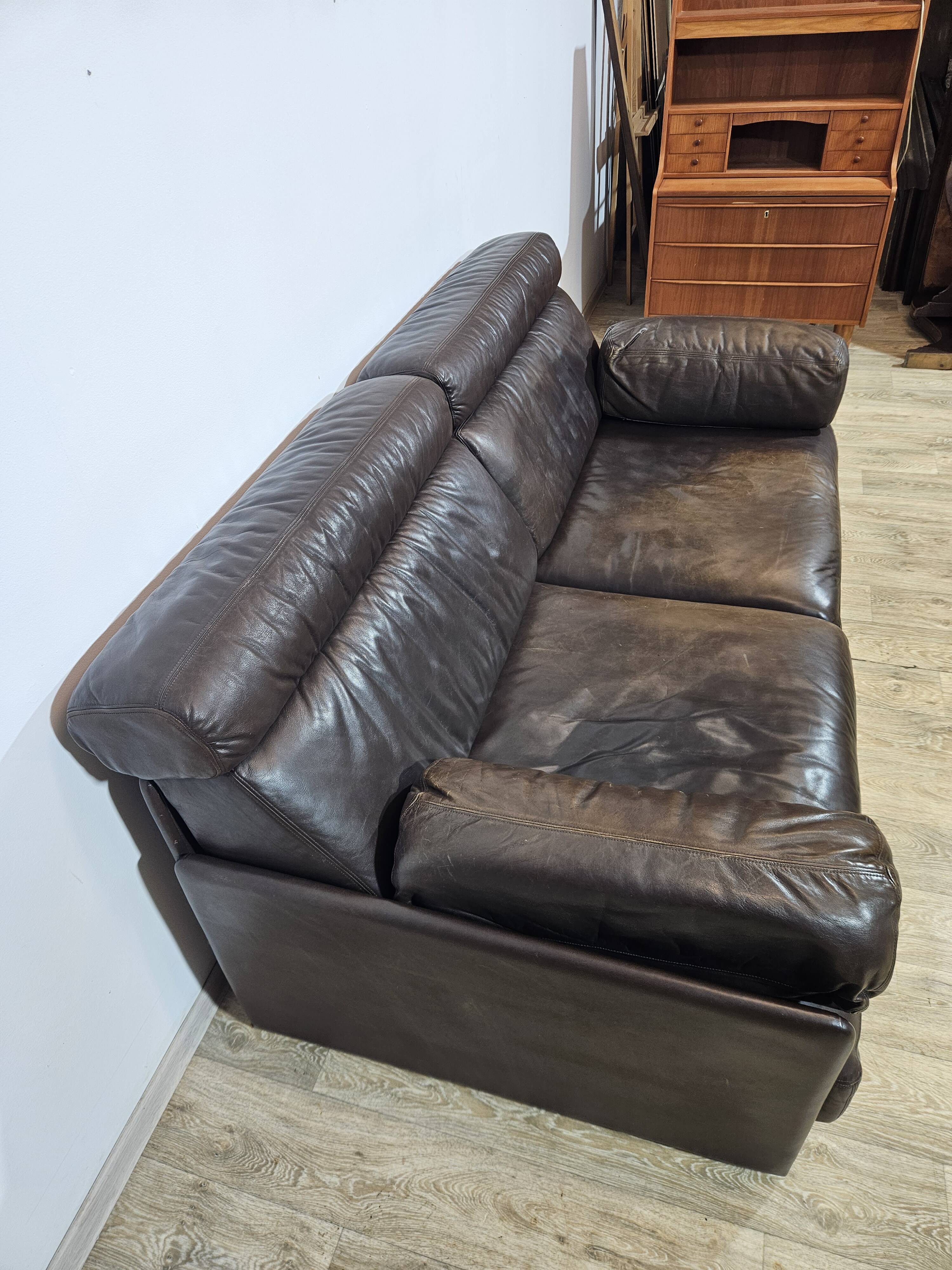 De Sede DS76 sofa, Switzerland, 1970s.