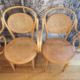 2 armchairs n°11 design Michael Thonet for ZPM Radomsko