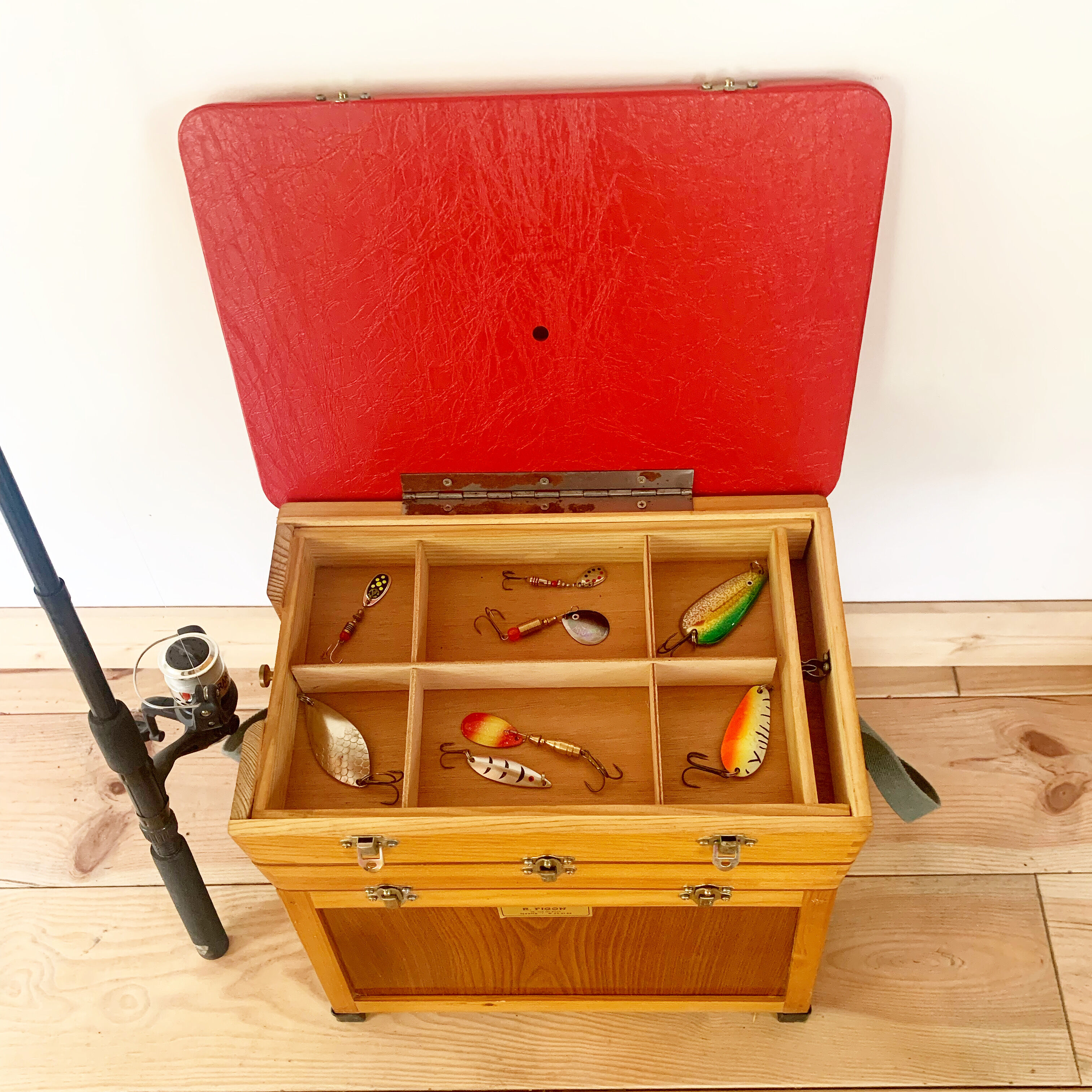 Fishing stool from the 50s
