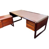 Large executive desk & module, Scandinavian design 1970s