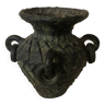 Small terracotta jar