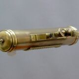 Art Deco brass piano lamp with rotary switch socket
