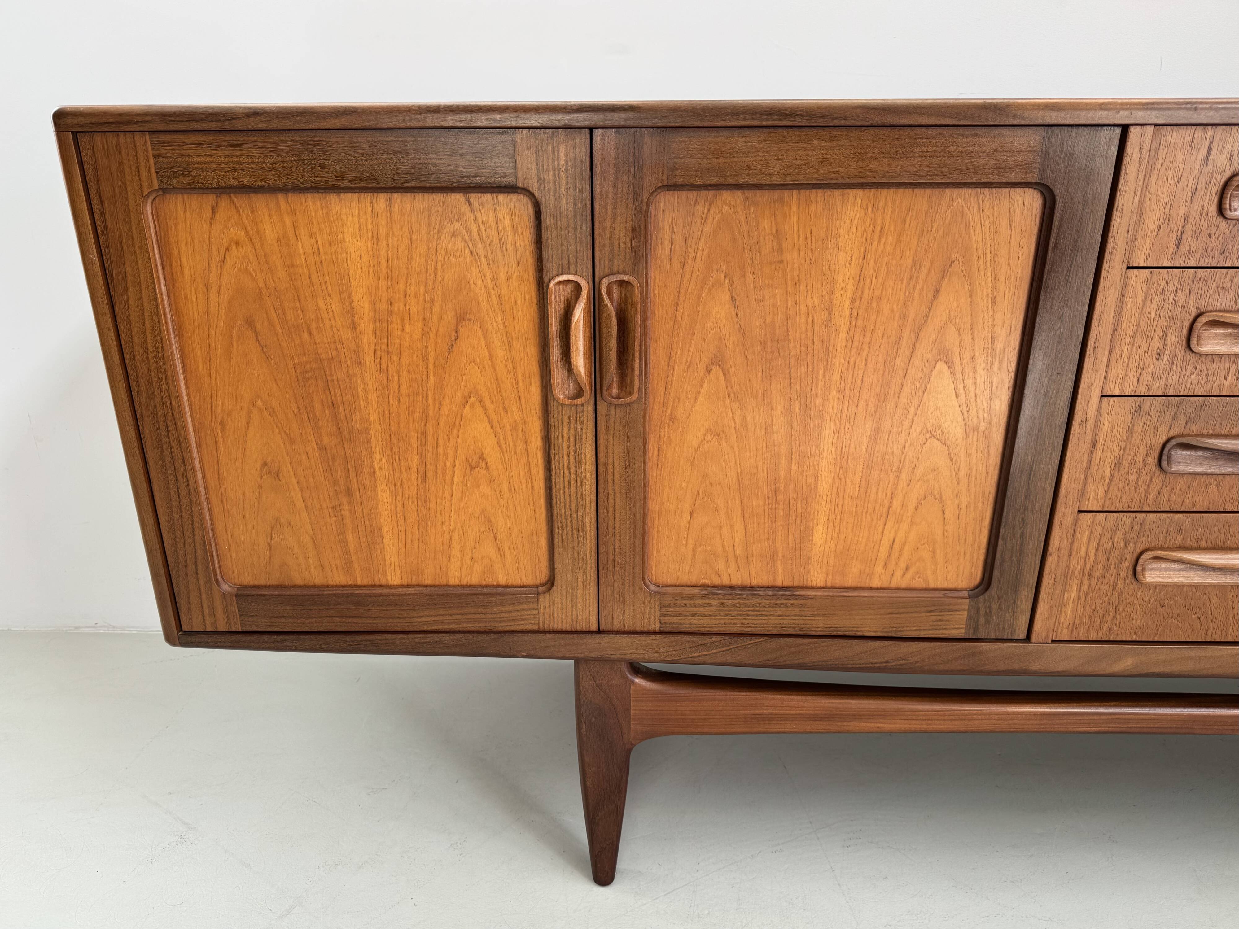 Vintage "Fresco" sideboard by G-Plan design V.Wilkins from the 1960s.
