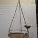 Bird bath to hang in iron