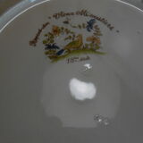 Decorative plate faience martres tolosane moustiers