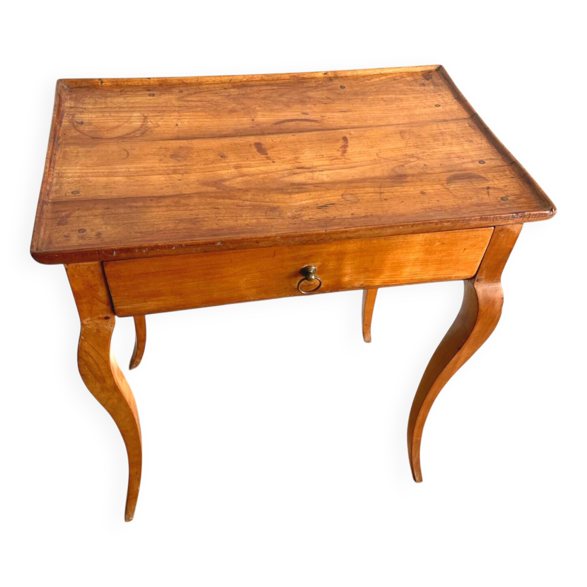 Small cabaret table in Louis XV style with a drawer.