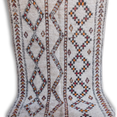 Azilal authentique fait à la main laine tapis, 250x180