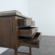 Louis XVI period mahogany gallery bedside table