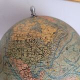 Globe world map