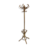 Porte manteau perroquet en bois courbé vintage