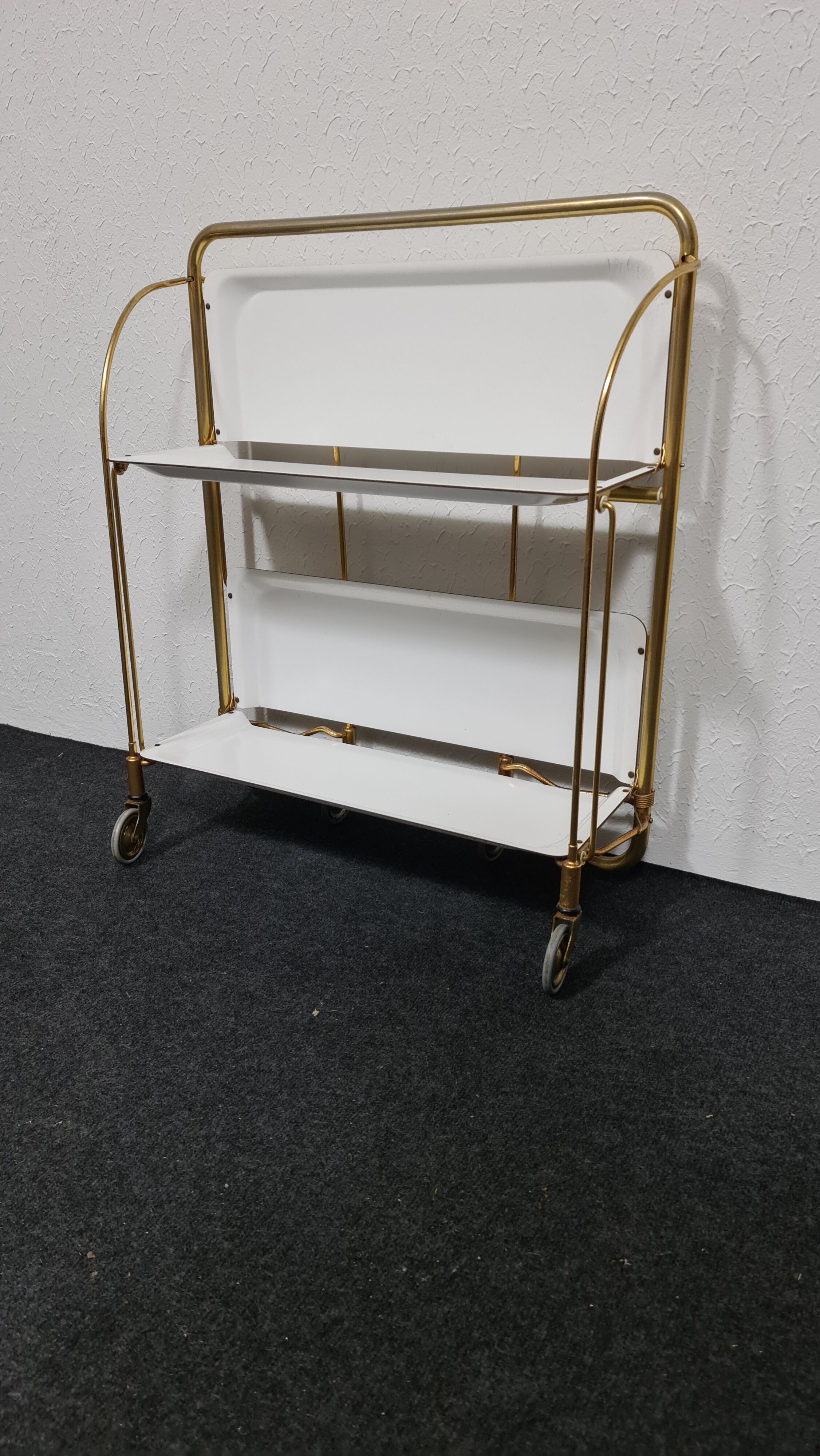 Vintage  Dinett trolley in White