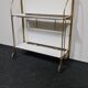 Chariot Dinett vintage en blanc