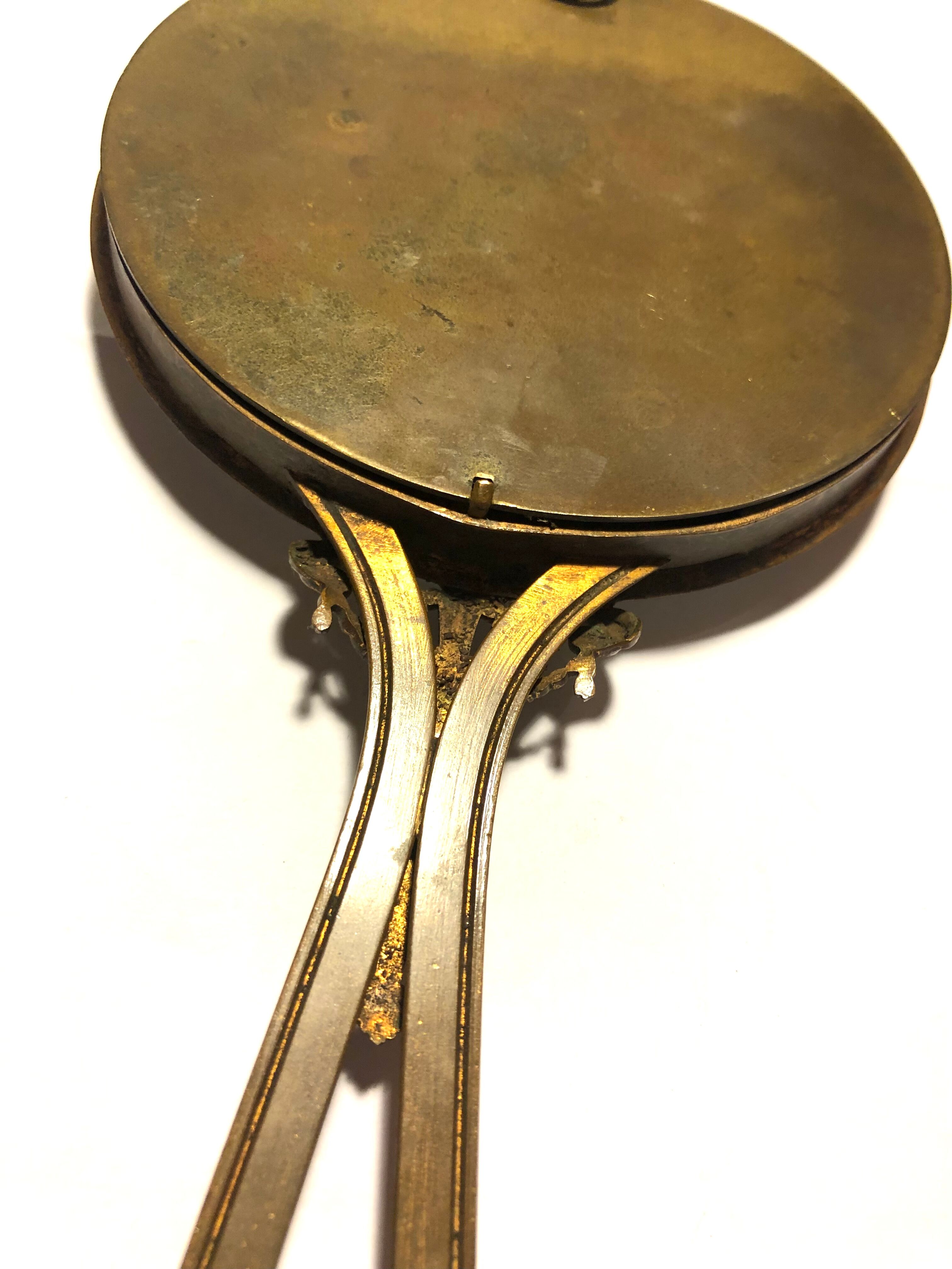 Courtesy hand mirror