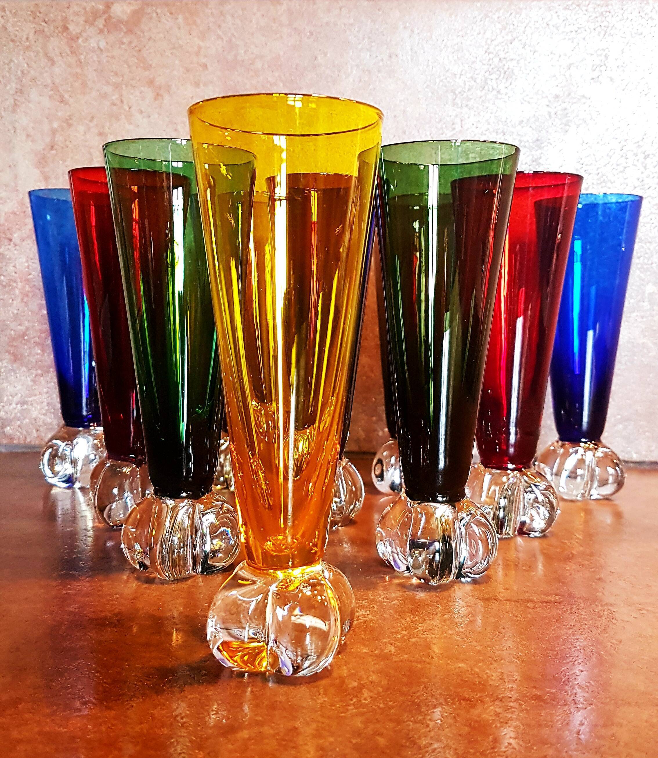 Vintage glasses from the 60s