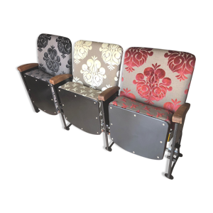 Banquette 3 sièges cinéma unique