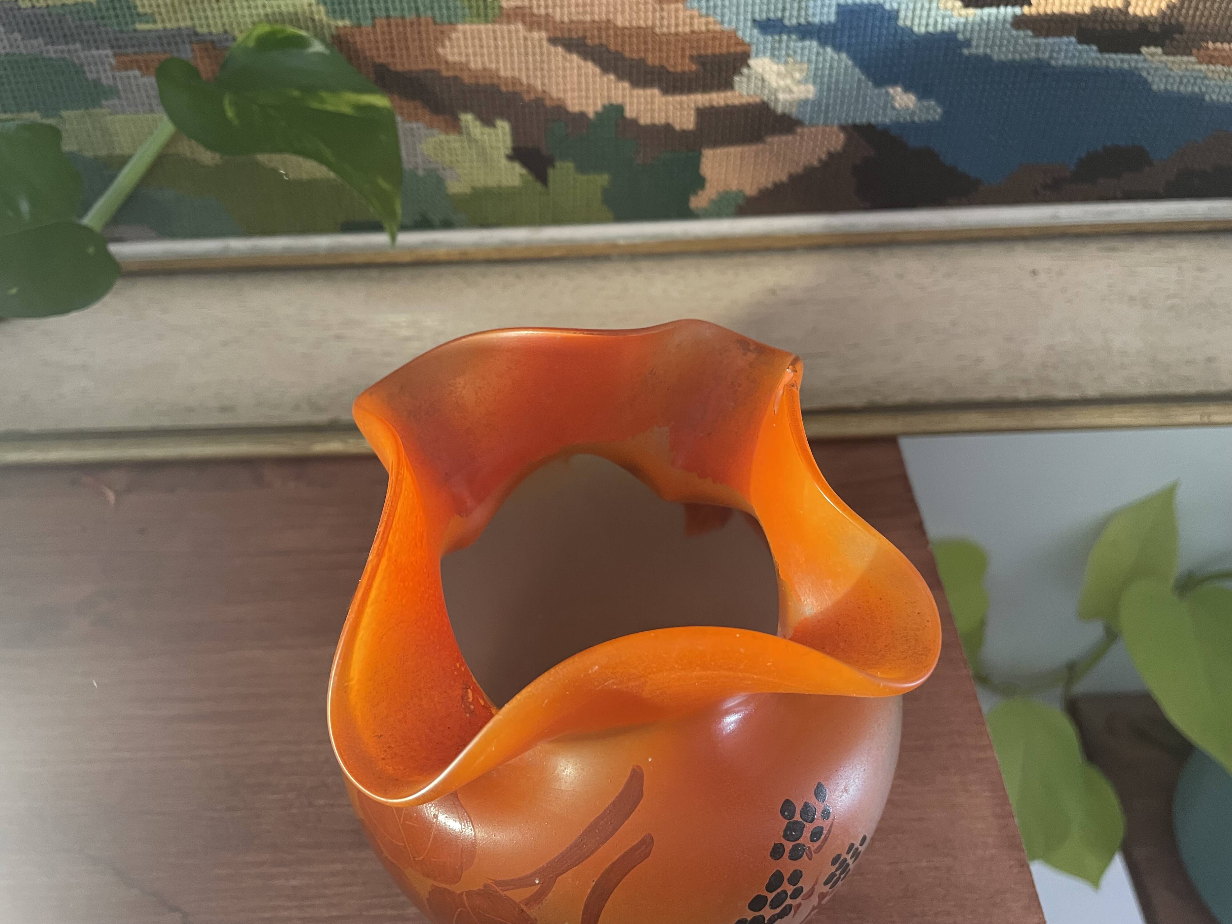 Legras ball vase