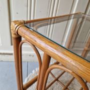 Table Basse D'appoint En Rotin