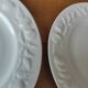 Set of 2 Limoges porcelain plates with Riviera decor