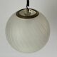 Italian suspended glass lamp Ball and Ball, 1960s, Italy