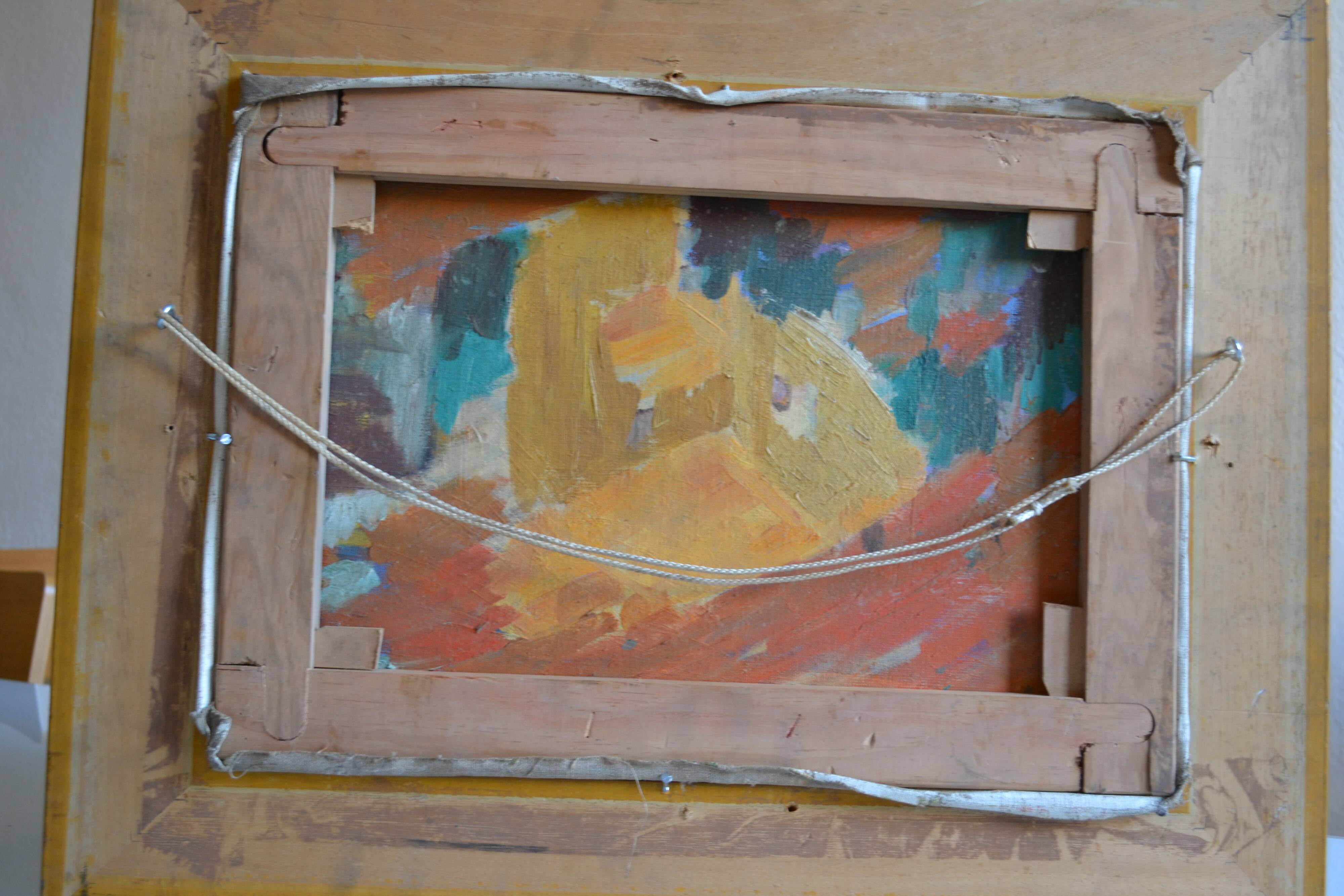 Antoine Ferrari (1910 1995) Still life Oil painting on canvas