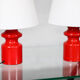 Pair of Danish bedside lamps 70