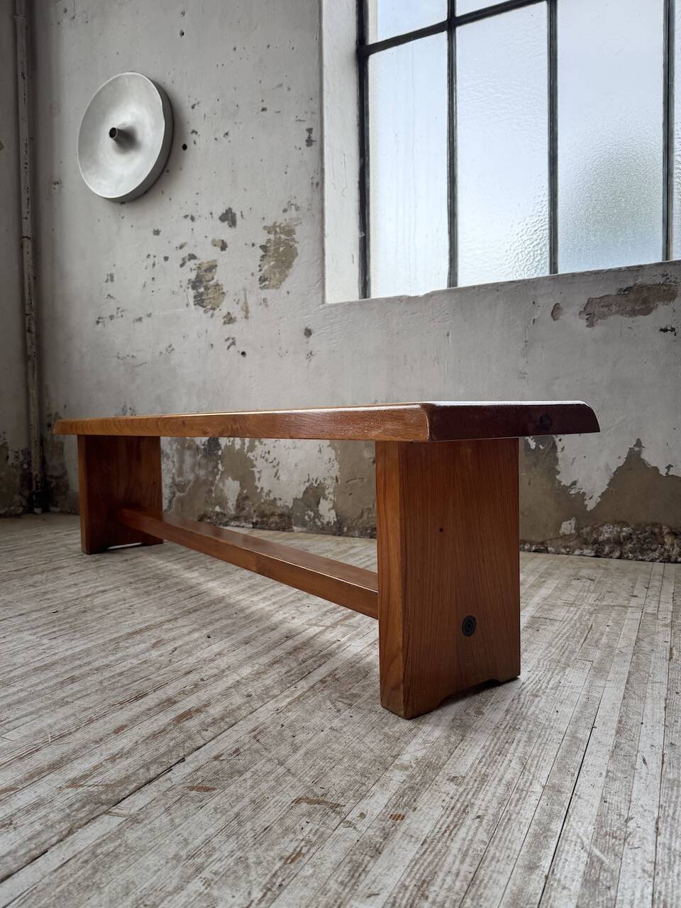 Chapo S14 blonde oak bench 172cm vintage