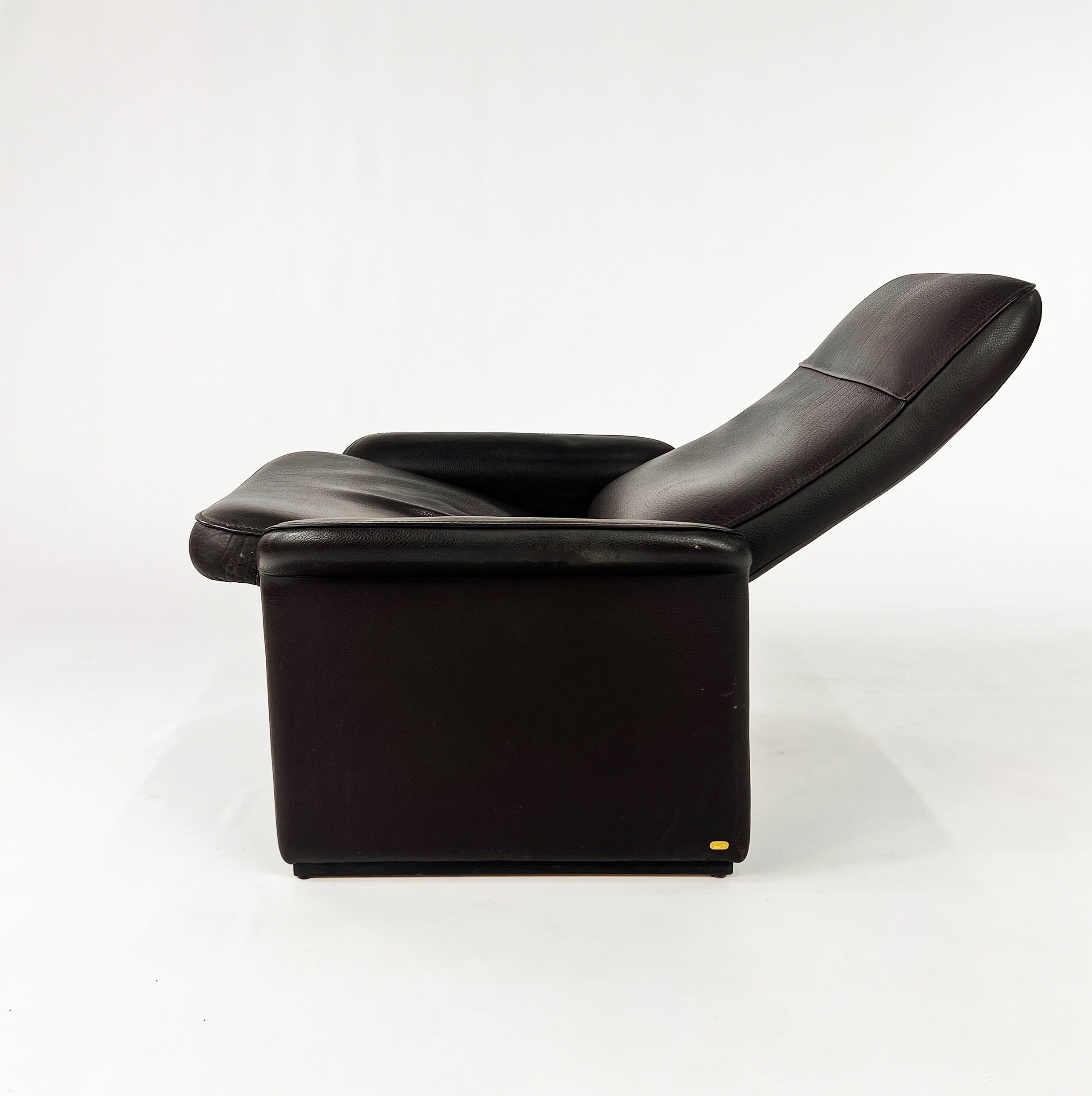 DS50 Brown Leather Lounge Chair from De Sede, 1980s