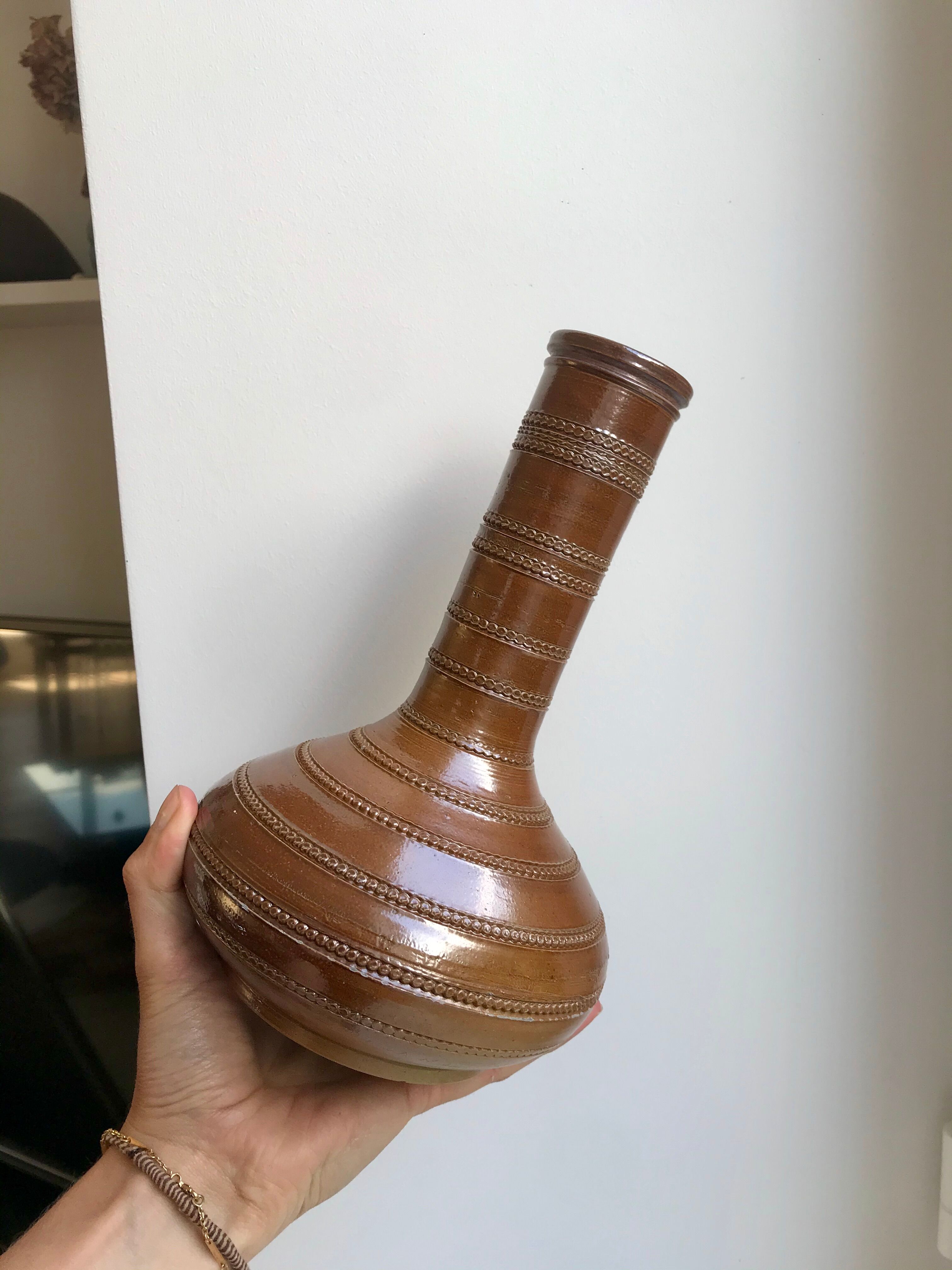 Ceramic vase / pottery 70s