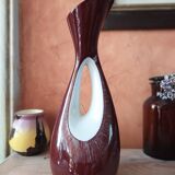 Vase vintage Cmielow Pologne 50'