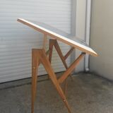 Architect table compass feet 1950s