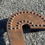 Brutalist pair of handles