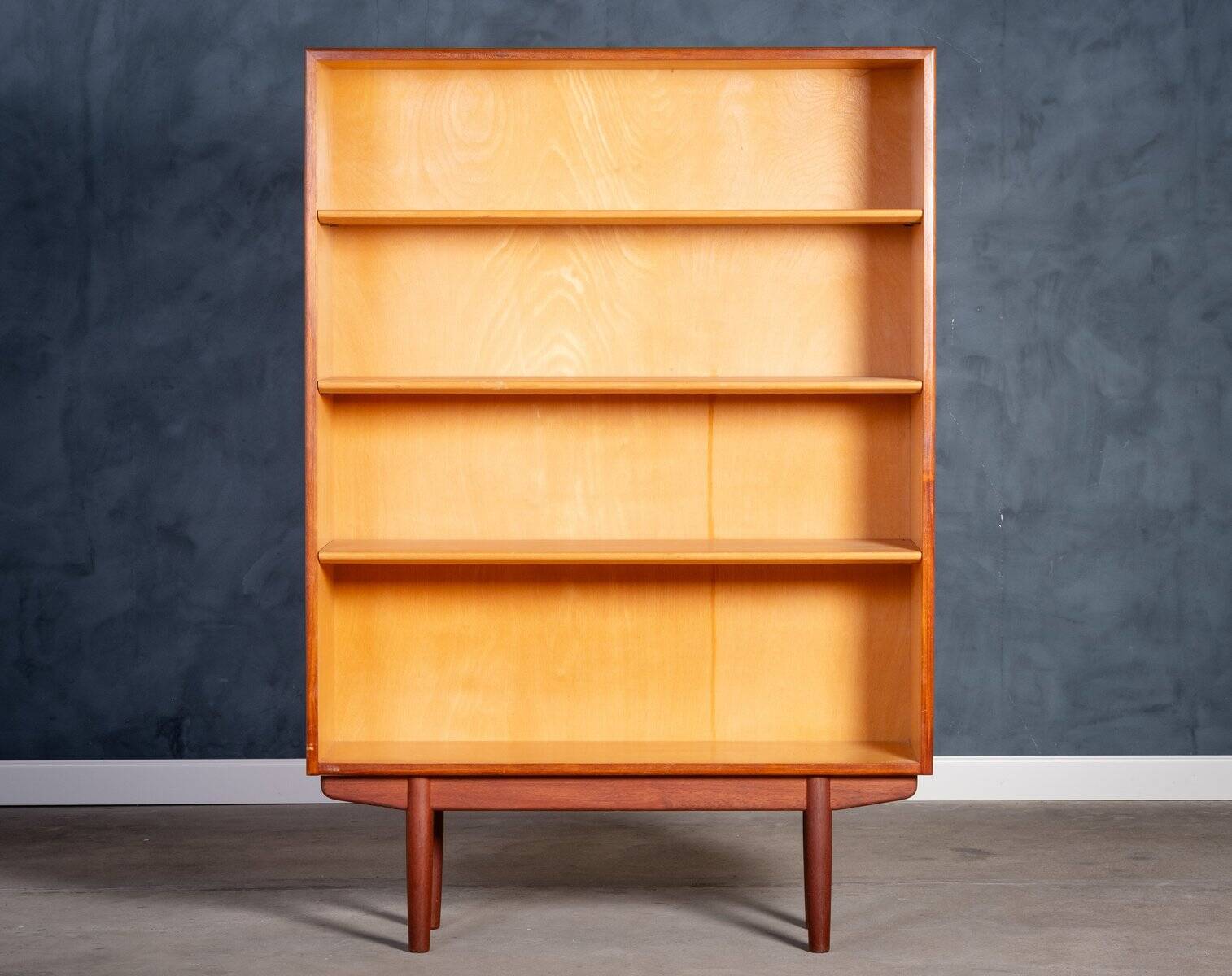 Teak bookshelf by Børge Mogensen for Søborg Møbelfabrik, 1960s